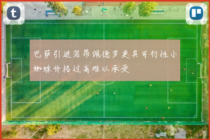 巴萨引进若昂佩德罗更具可行性小蜘蛛价格过高难以承受