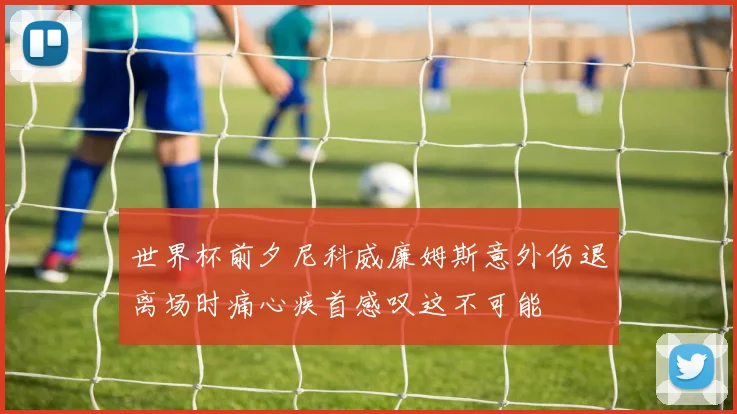 世界杯前夕尼科威廉姆斯意外伤退离场时痛心疾首感叹这不可能